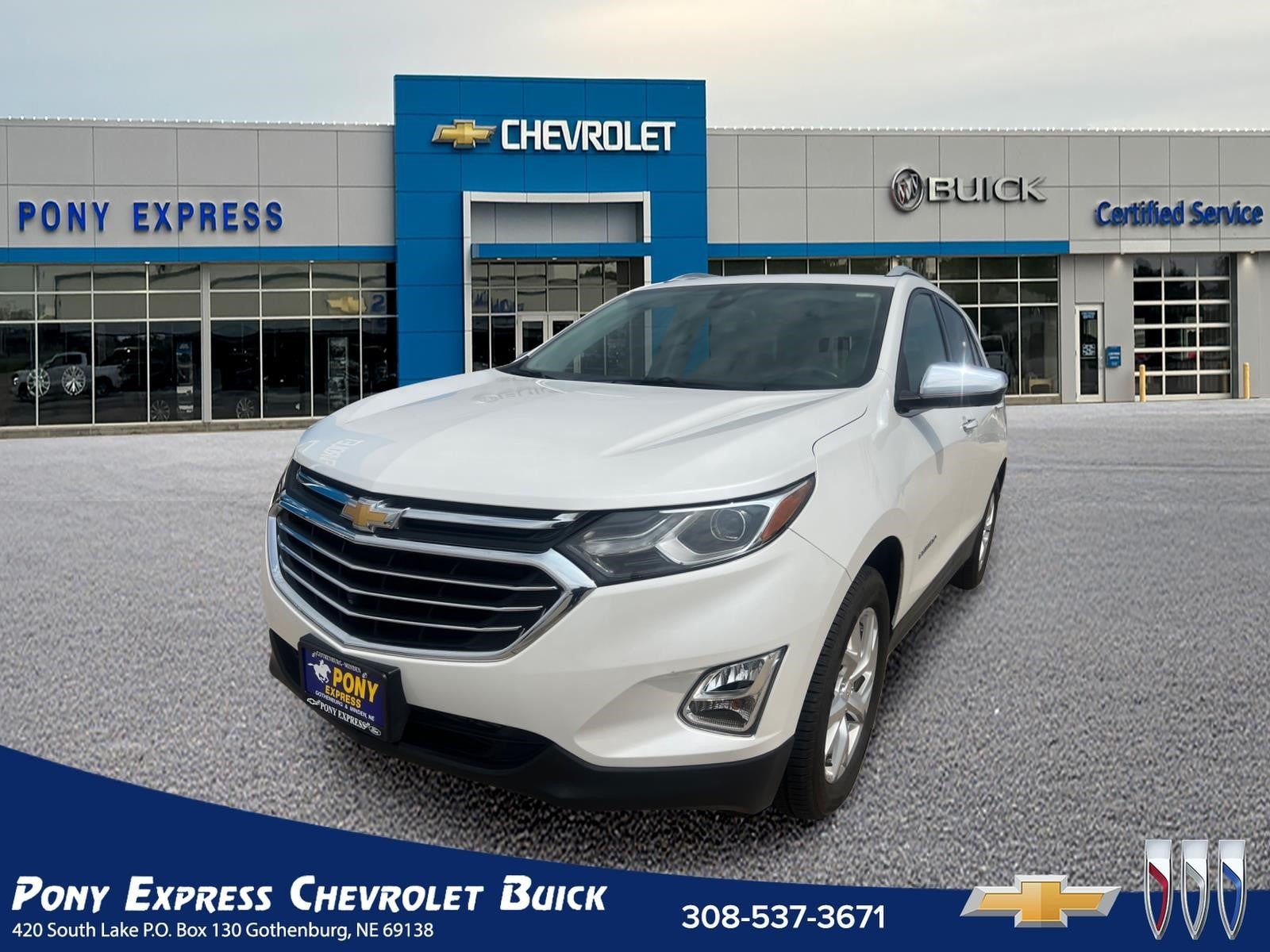 Used 2019 Chevrolet Equinox Premier with VIN 2GNAXXEV3K6297960 for sale in Gothenburg, NE