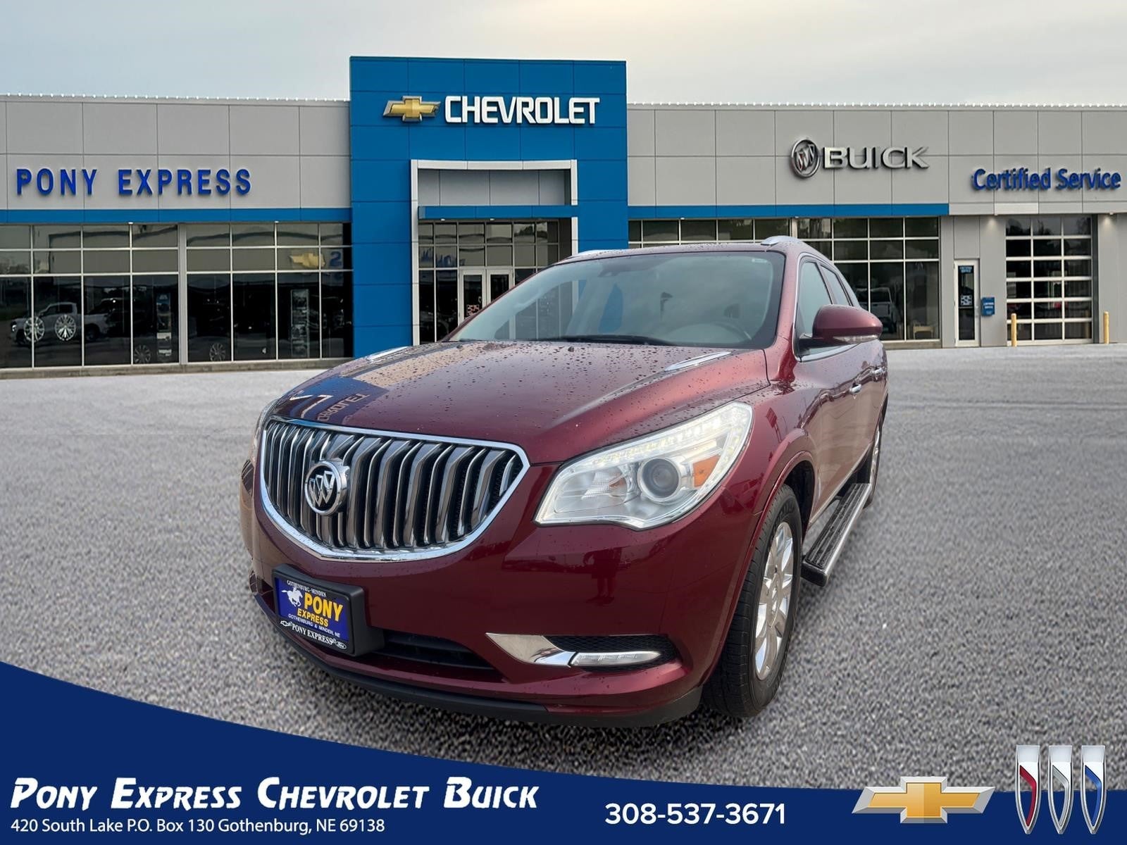 Used 2017 Buick Enclave Premium with VIN 5GAKRCKD9HJ198391 for sale in Gothenburg, NE