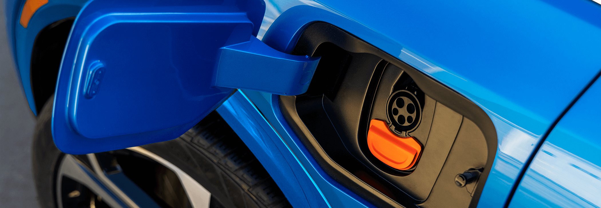 Chevy Equinox EV charging port